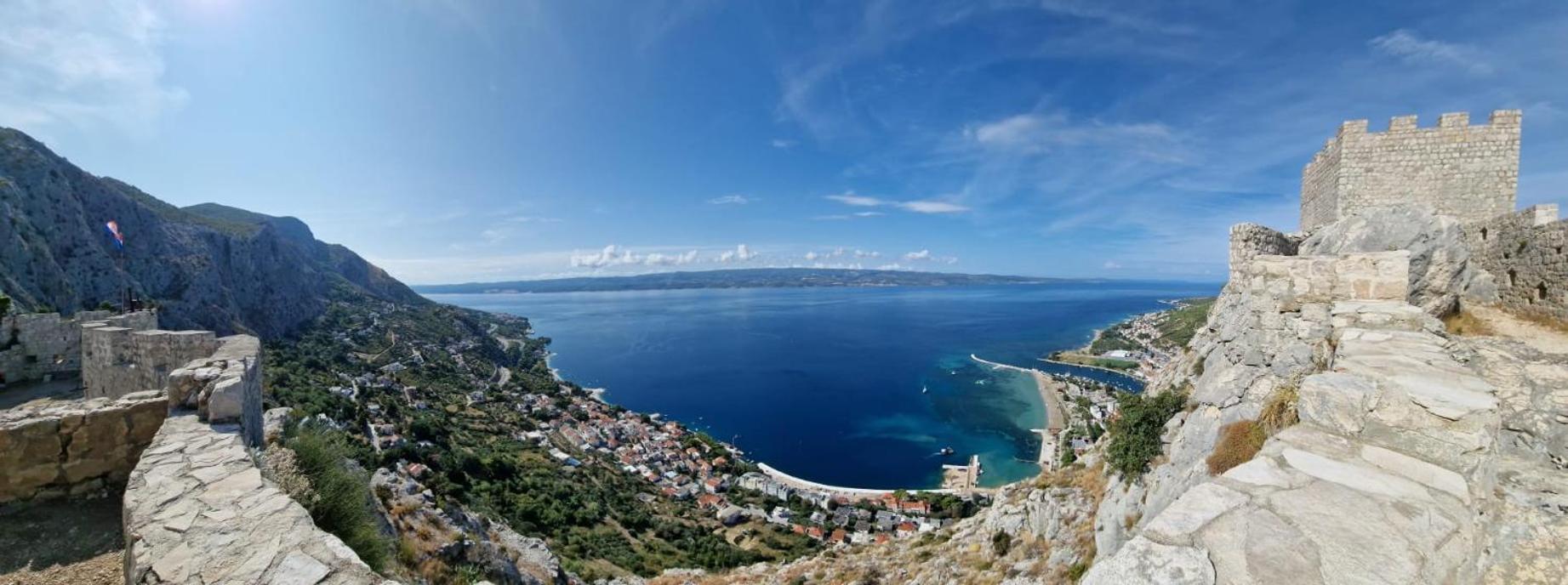 Panorama Sea View Apartment A Omiš Exterior foto